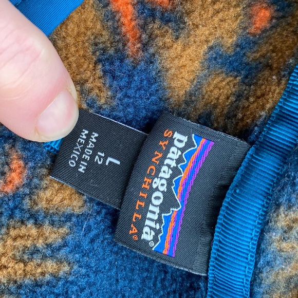 Patagonia synchilla t-snap fleece vintage thick pile - Picture 2 of 3